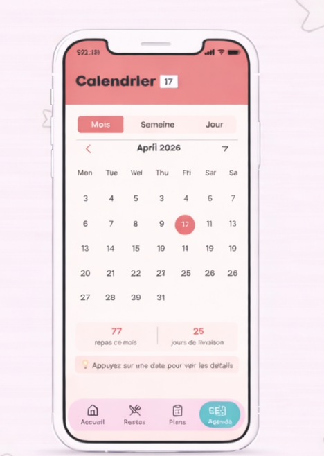 Calendar overview